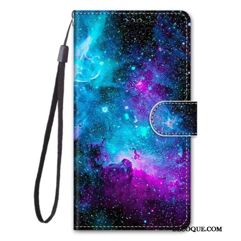 Etui Folio do Samsung Galaxy S21 5G Kosmiczne Niebo