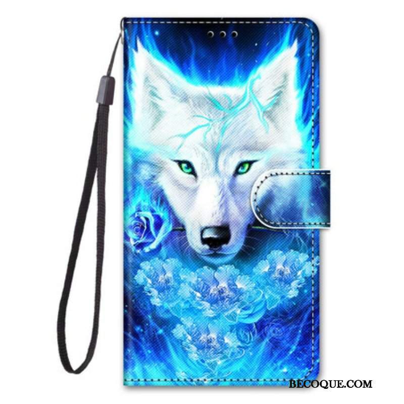 Etui Folio do Samsung Galaxy S21 5G Magiczny Wilk