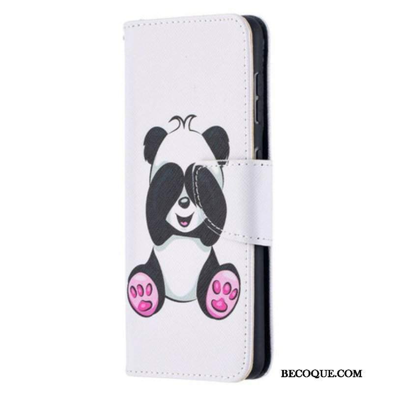 Etui Folio do Samsung Galaxy S21 5G Zabawa Pandami