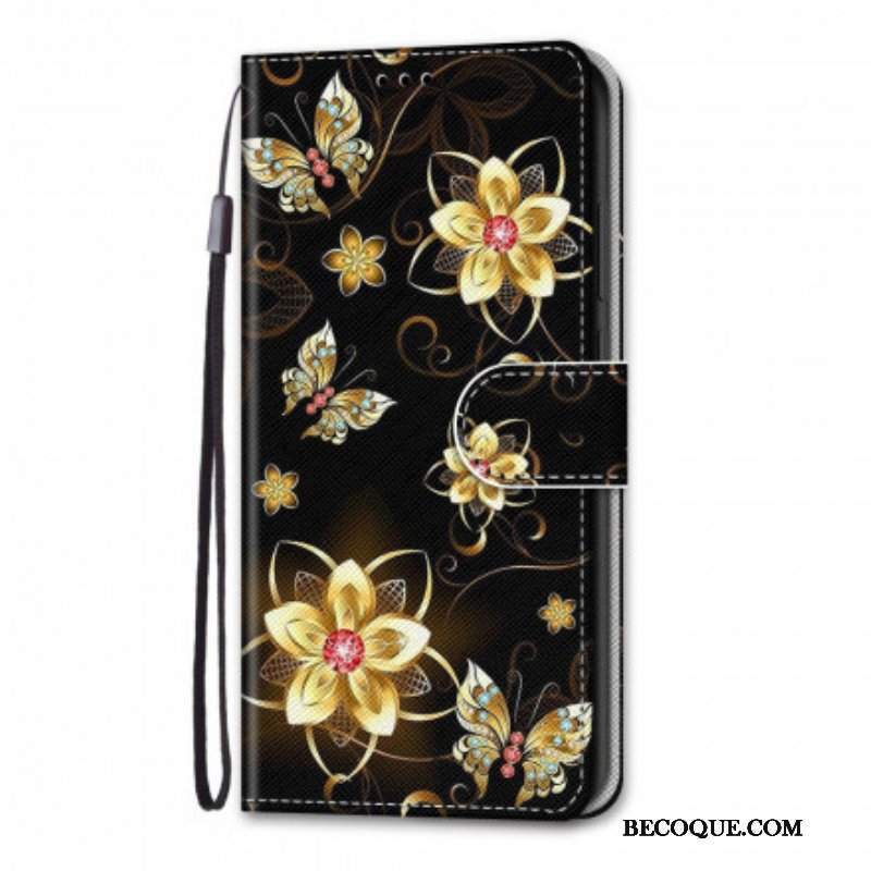 Etui Folio do Samsung Galaxy S21 Ultra 5G Magiczne Kwiaty