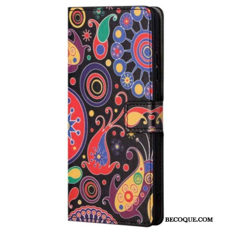 Etui Folio do Samsung Galaxy S23 5G Paisley