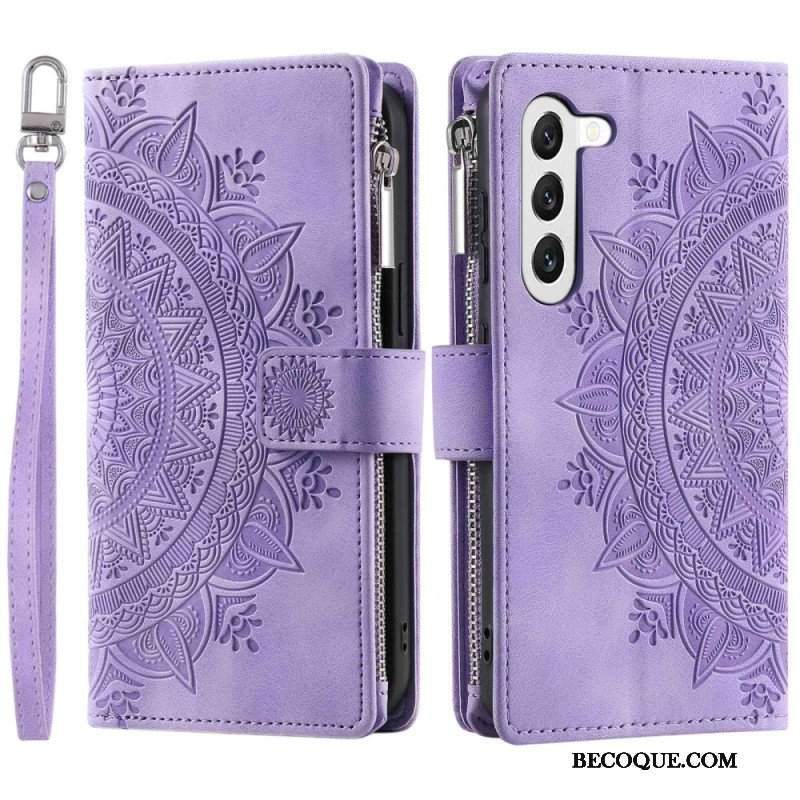 Etui Folio do Samsung Galaxy S23 5G Wielofunkcyjna Mandala