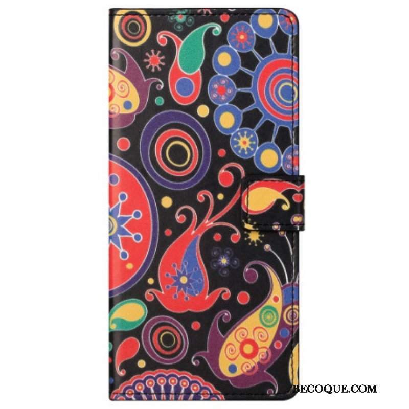 Etui Folio do Samsung Galaxy S23 Plus 5G Paisley