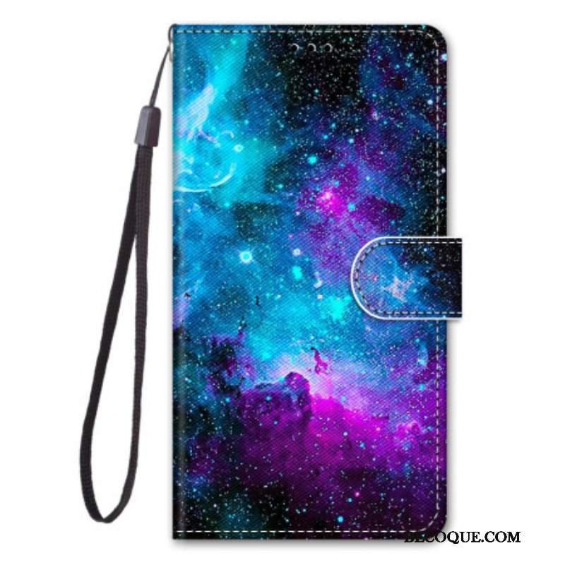 Etui Folio do Samsung Galaxy S23 Ultra 5G Kosmiczne Niebo