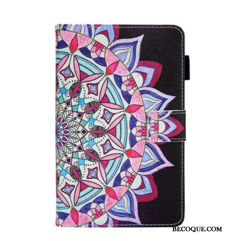 Etui Folio do Samsung Galaxy Tab A7 Lite Graficzna Mandala