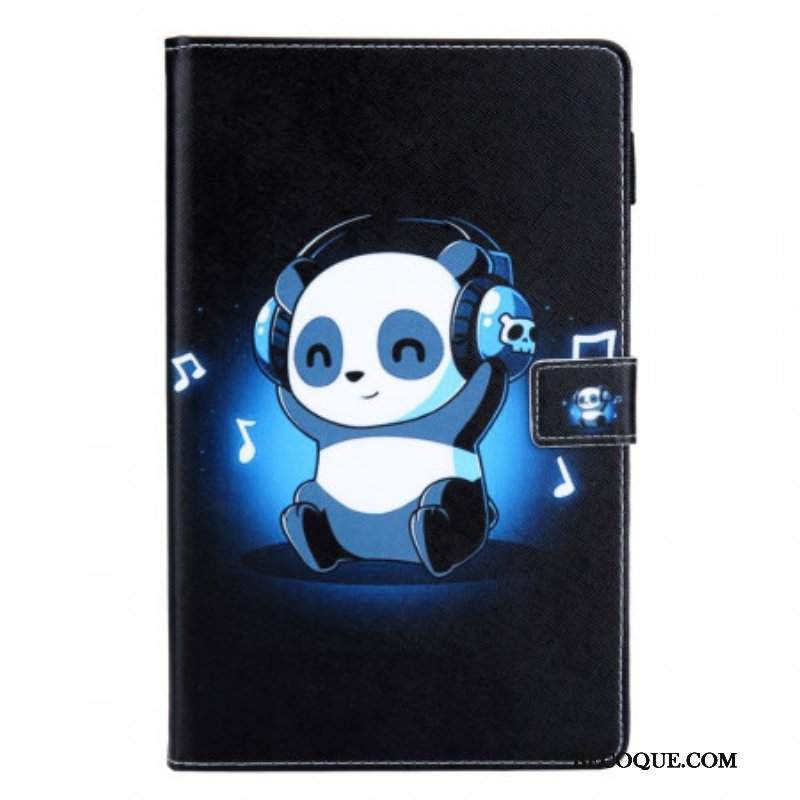 Etui Folio do Samsung Galaxy Tab A8 (2021) Zabawna Panda