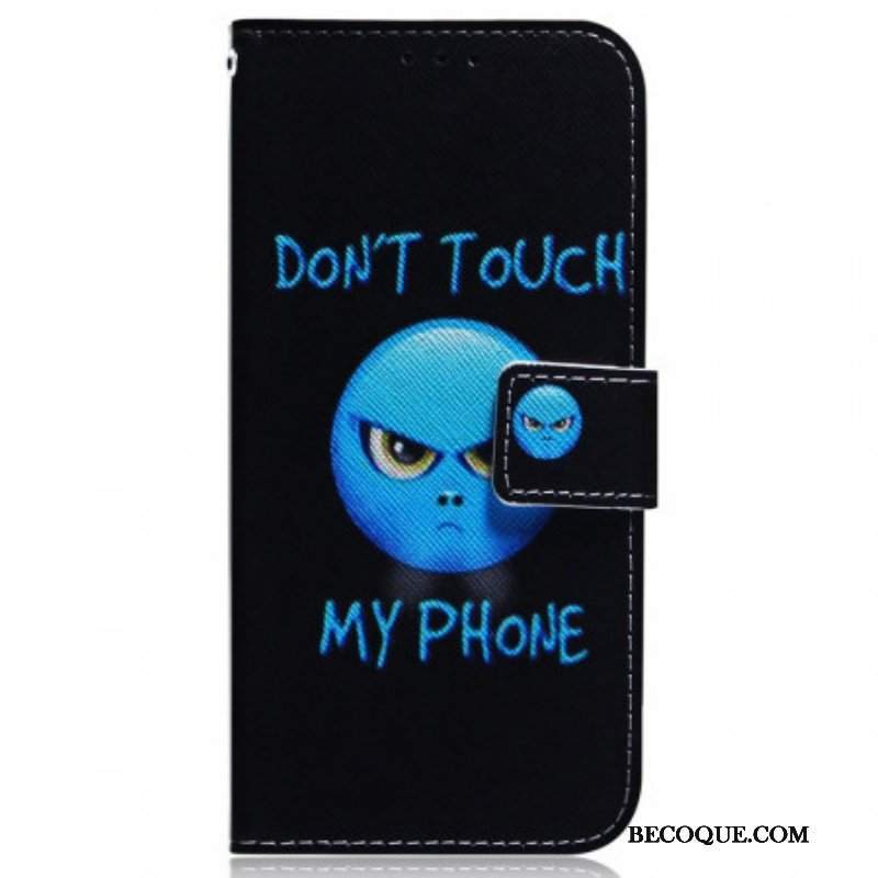 Etui Folio do Sony Xperia 1 IV Telefon Z Emotikonami