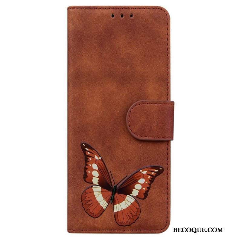 Etui Folio do Sony Xperia 1 IV Vintage Motyl