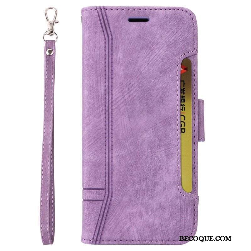 Etui Folio do Vivo Y16 Betopnice Przednie Etui Na Karty