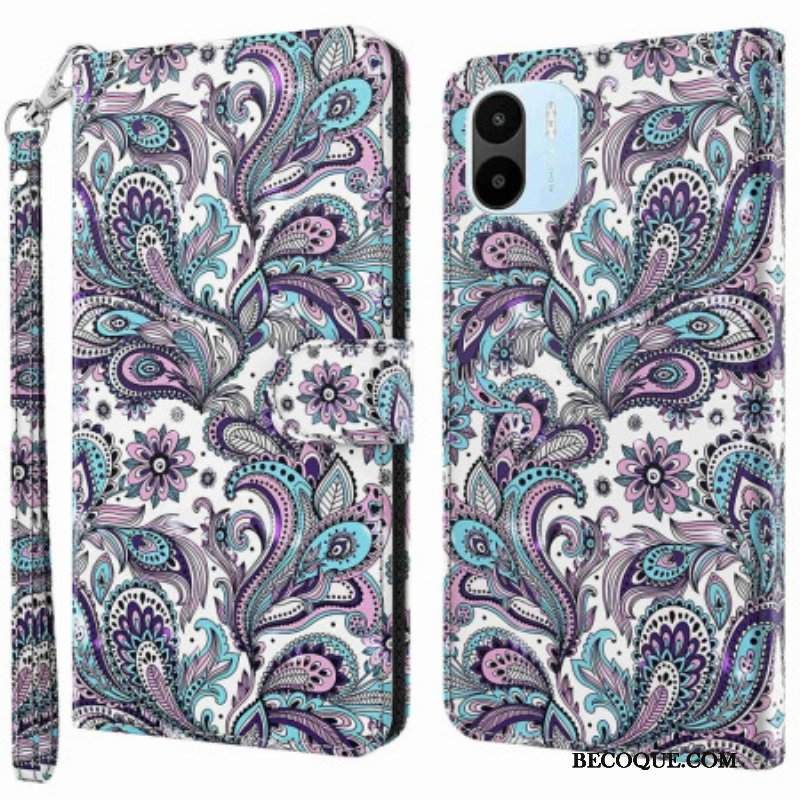 Etui Folio do Xiaomi Redmi A1 Paisley