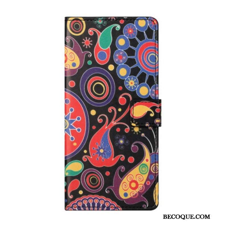 Etui Folio do Xiaomi Redmi Note 10 5G Projekt Galaktyki