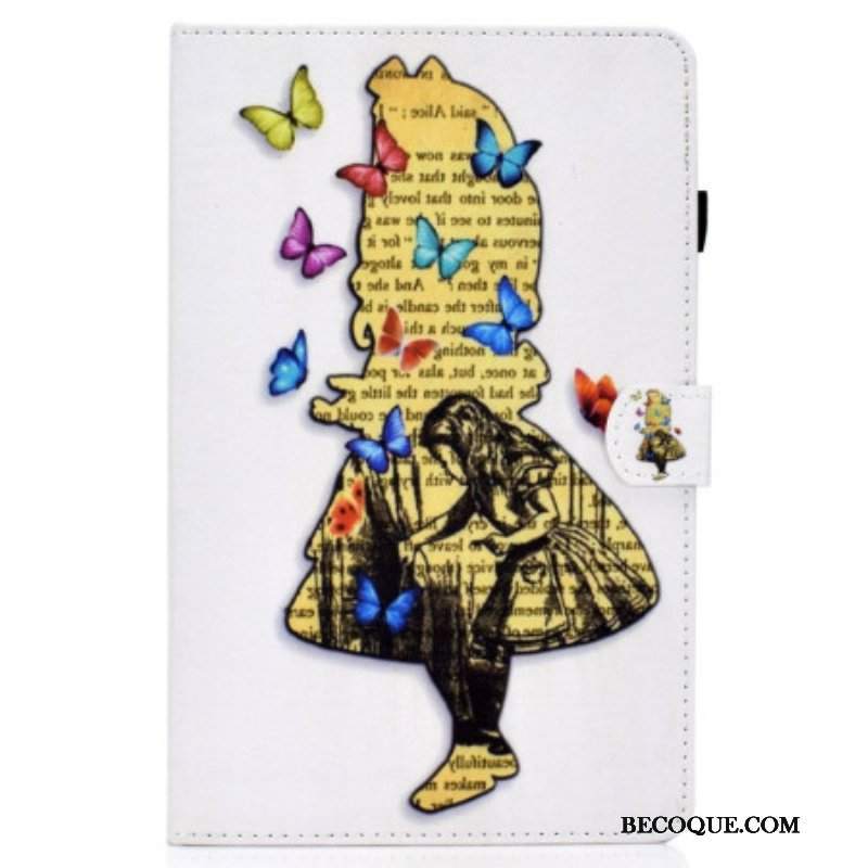 Etui Folio do iPad 10.9" (2022) Dziewczyna Motyl