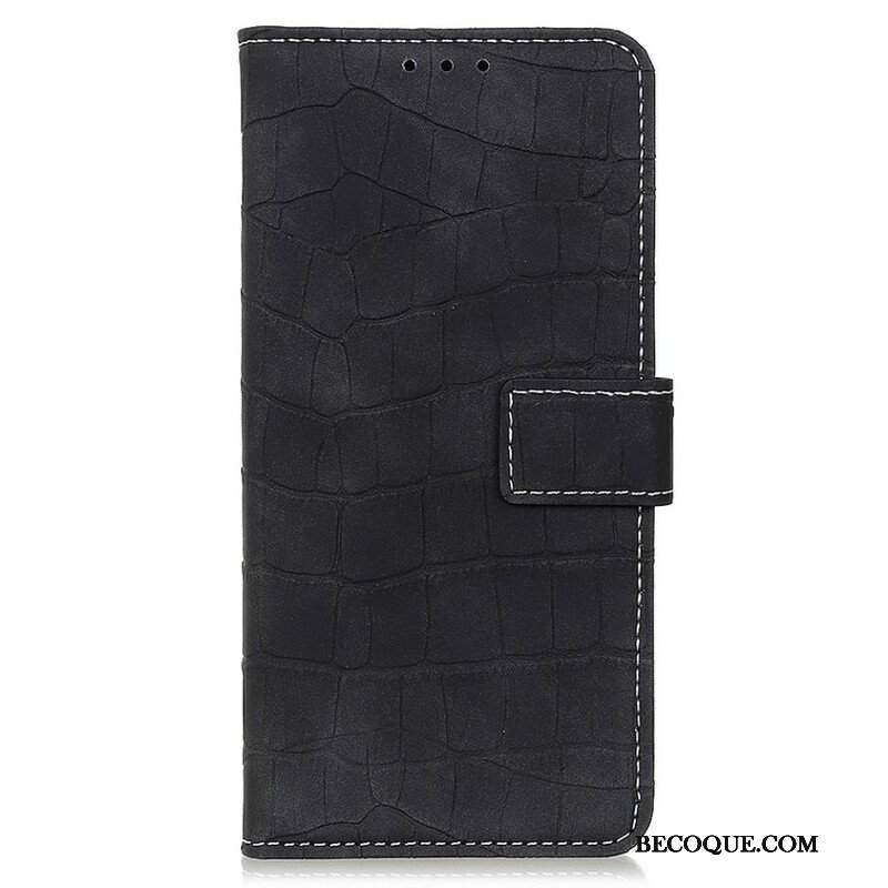 Etui Folio do iPhone 13 Mini Moc Krokodyla