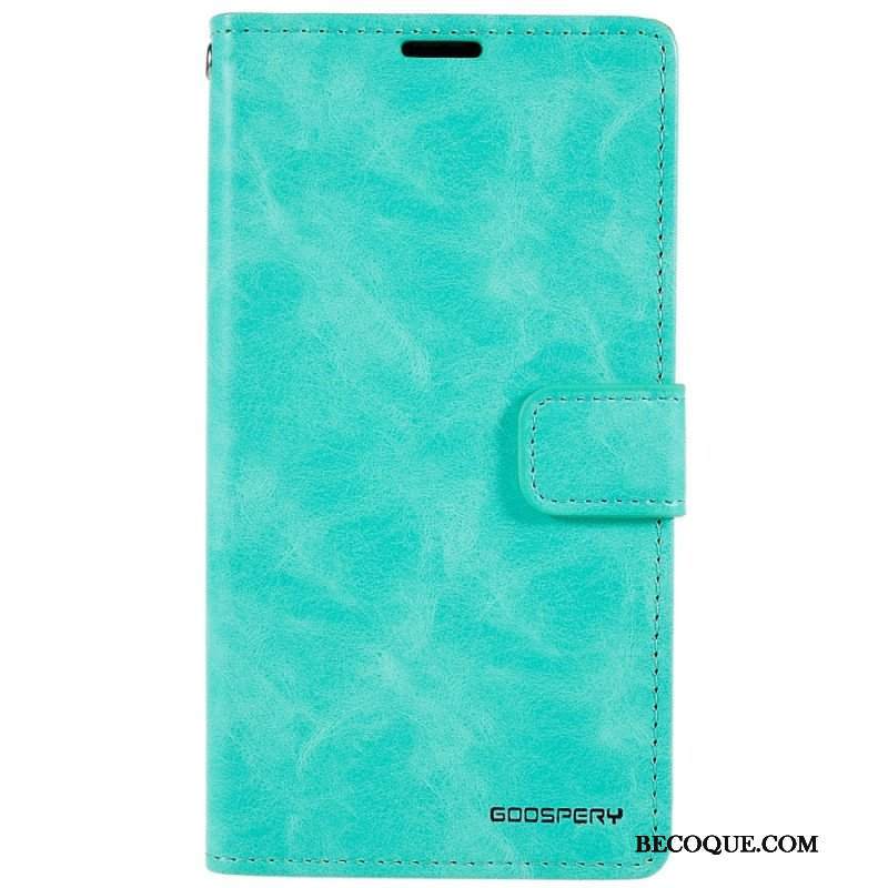 Etui Folio do iPhone 14 Blue Moon Mercury Goospery