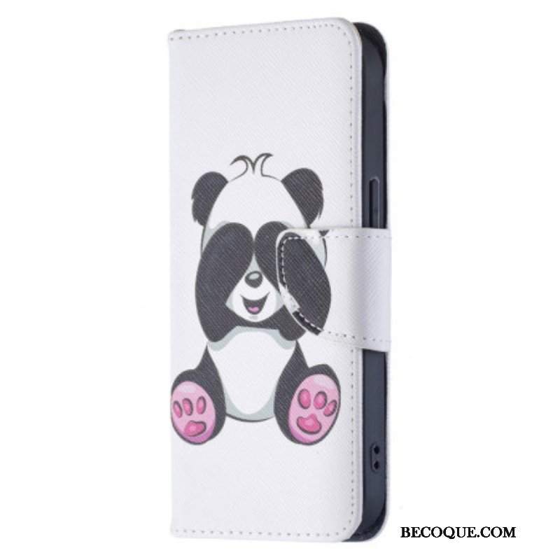 Etui Folio do iPhone 15 Panda