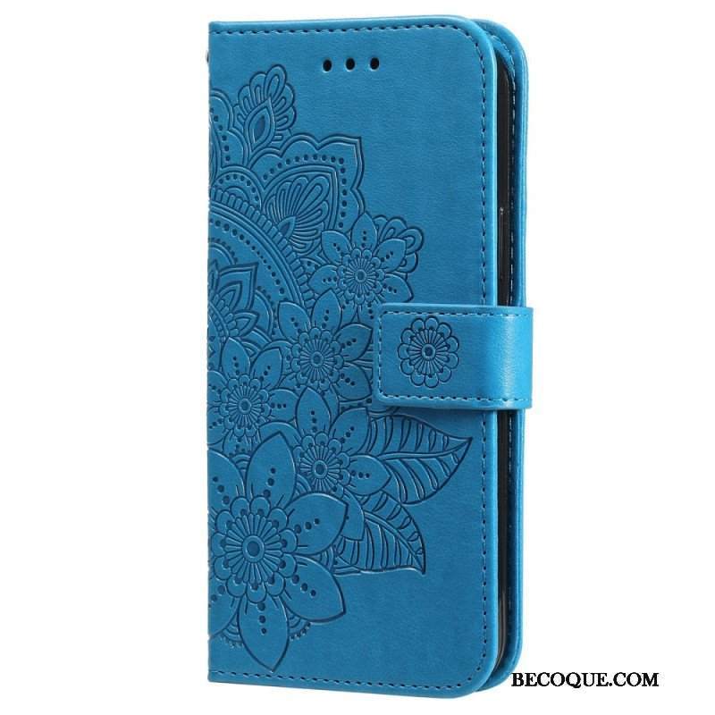 Etui Na Telefon Pokrowce do Samsung Galaxy M52 5G Kwiaty Mandali