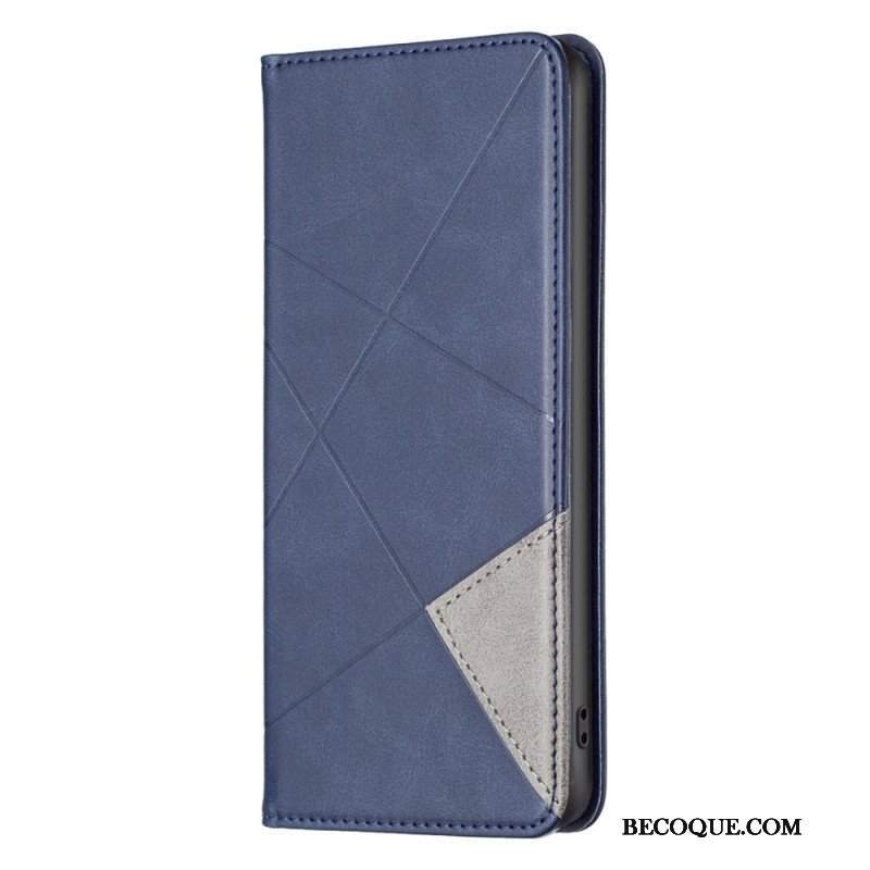 Etui Na Telefon do Realme GT Neo 3 Etui Folio Linie Geometryczne