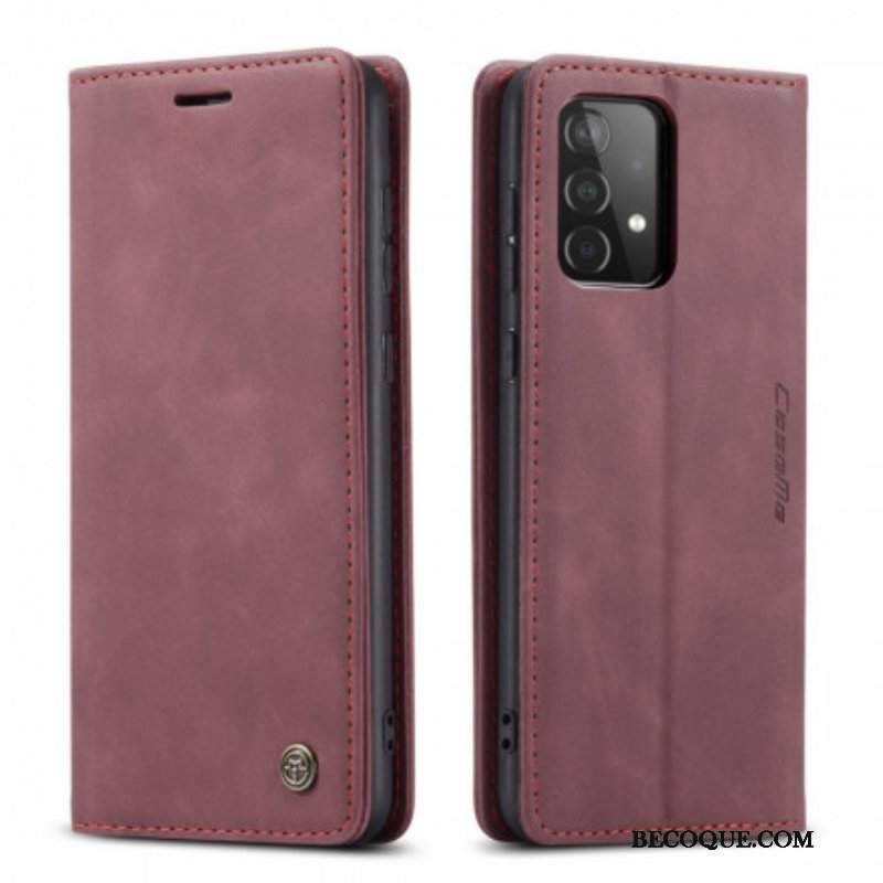 Etui Na Telefon do Samsung Galaxy A52 4G / A52 5G / A52s 5G Etui Folio Caseme Sztuczna Skóra