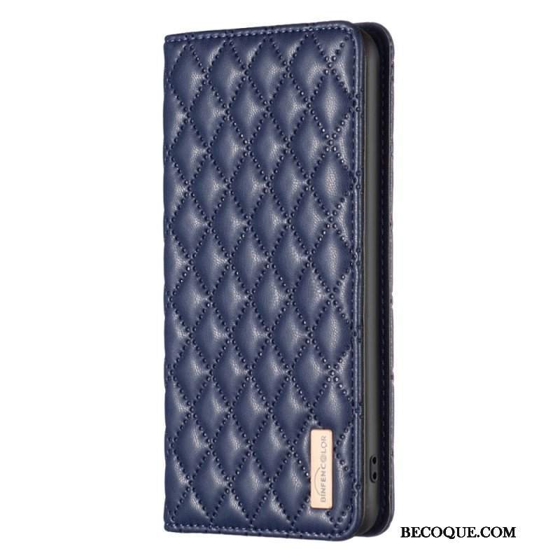 Etui Na Telefon do Xiaomi Redmi Note 12 Pro Etui Folio Pikowany Binfen Kolor