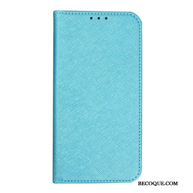 Etui Na Telefon do iPhone 14 Etui Folio Teksturowane