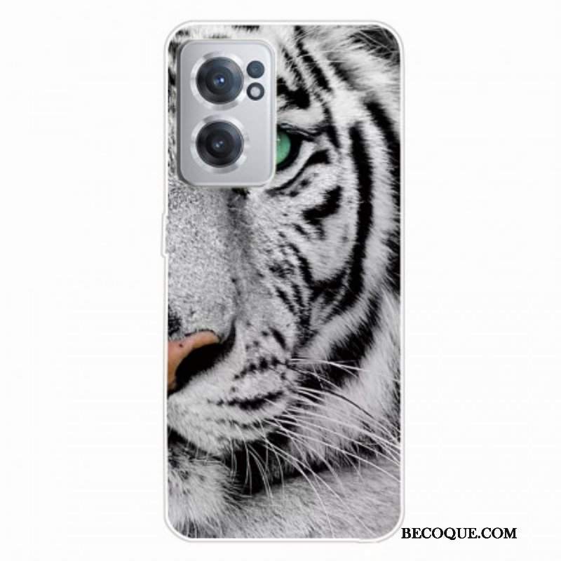 Etui do OnePlus Nord CE 2 5G Biały Tygrys