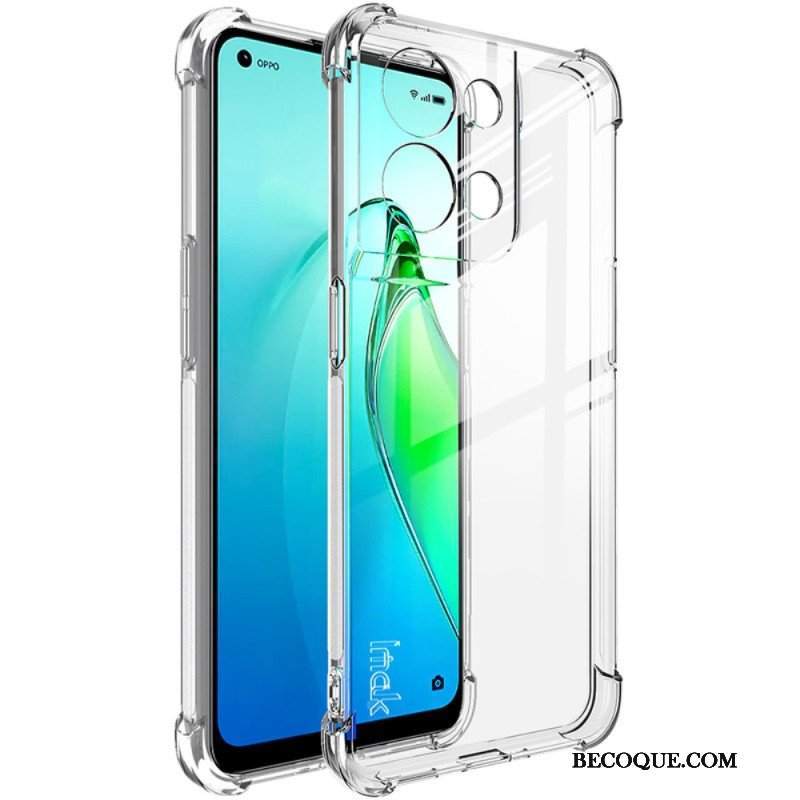 Etui do Oppo Reno 8 Przezroczyste Poduszki Powietrzne Imak