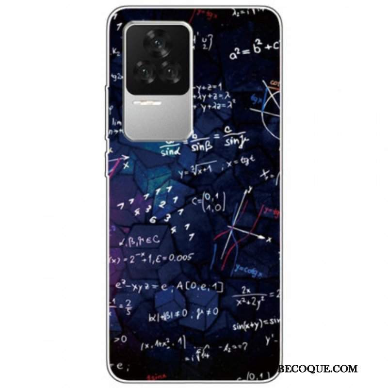 Etui do Poco F4 Silikonowe Obliczenia Matematyczne