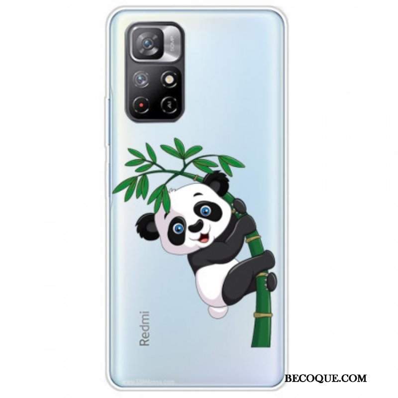 Etui do Poco M4 Pro 5G Panda Na Bambusie