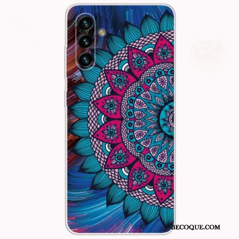 Etui do Samsung Galaxy A13 5G / A04s Kolorowa Mandala