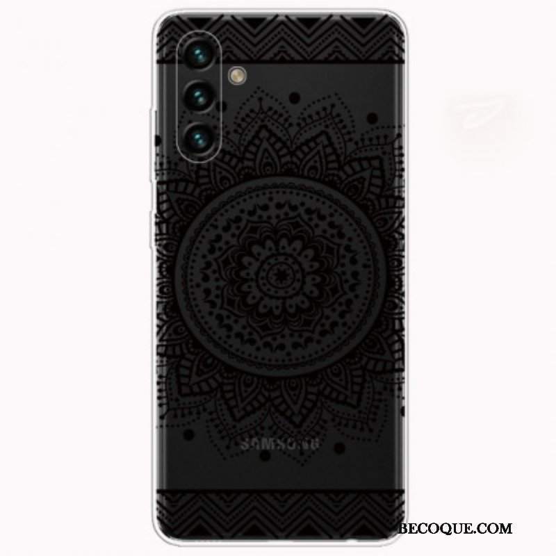 Etui do Samsung Galaxy A13 5G / A04s Mandala Z Pojedynczym Kwiatem