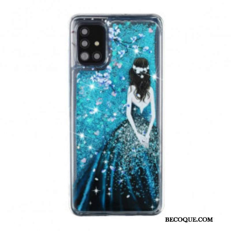 Etui do Samsung Galaxy A52 4G / A52 5G / A52s 5G Kobieta Cekiny