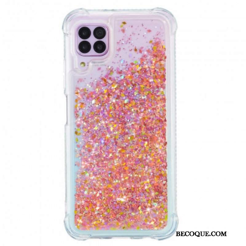 Etui do Samsung Galaxy M12 / A12 Pragnienia Cekiny