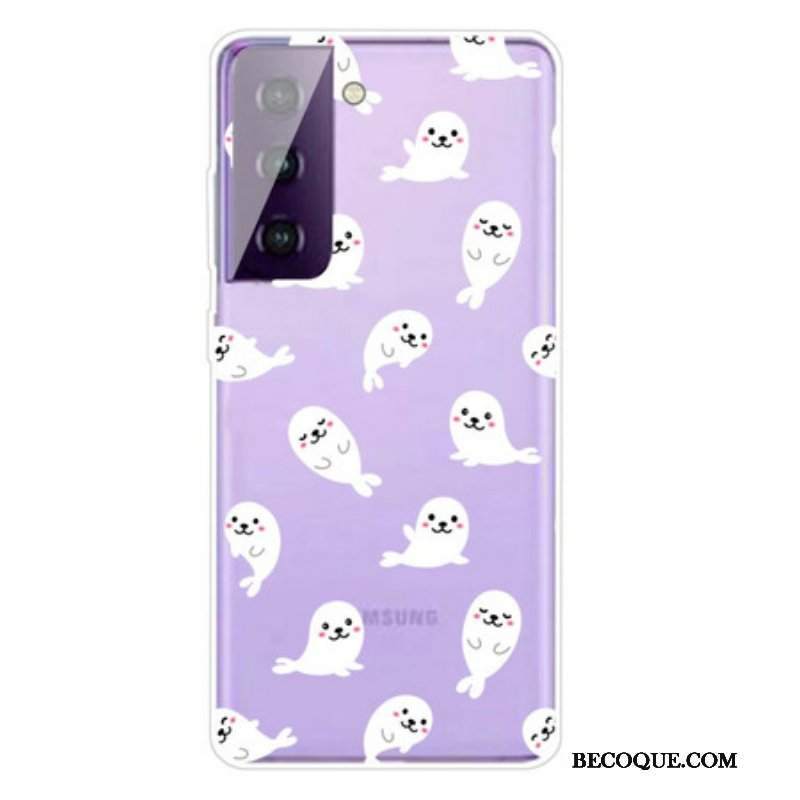 Etui do Samsung Galaxy S21 5G Najlepsze Lwy Morskie