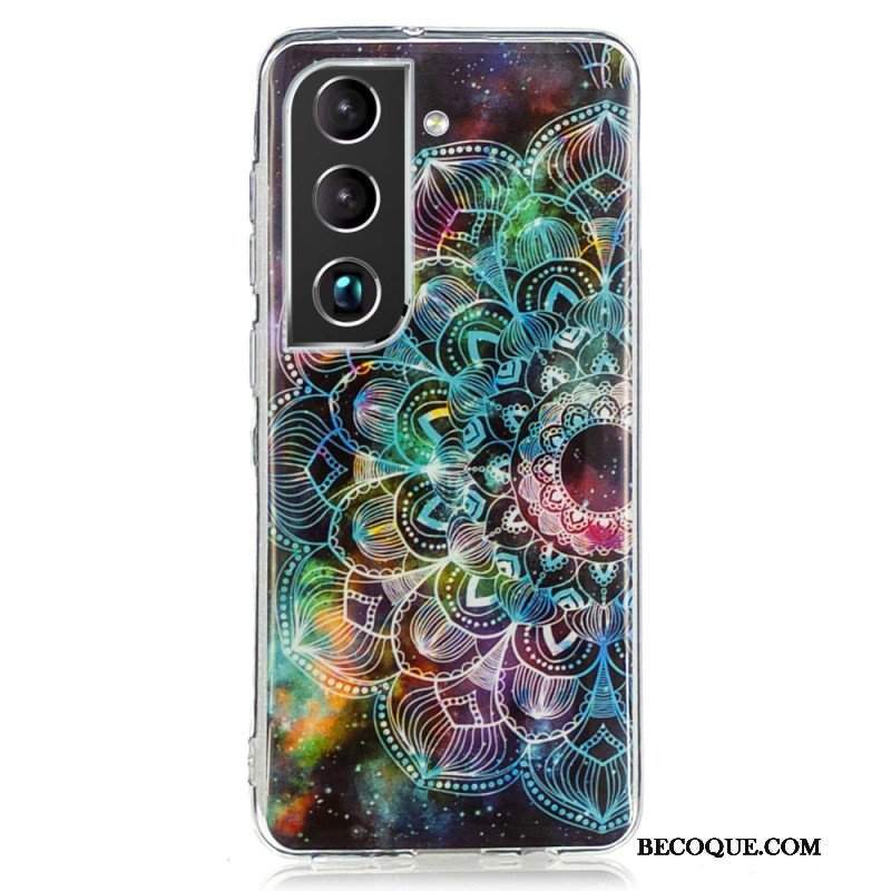 Etui do Samsung Galaxy S22 5G Fluorescencyjna Seria Kwiatowa