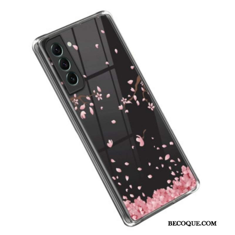 Etui do Samsung Galaxy S23 5G Bezszwowe Różowe Kwiaty