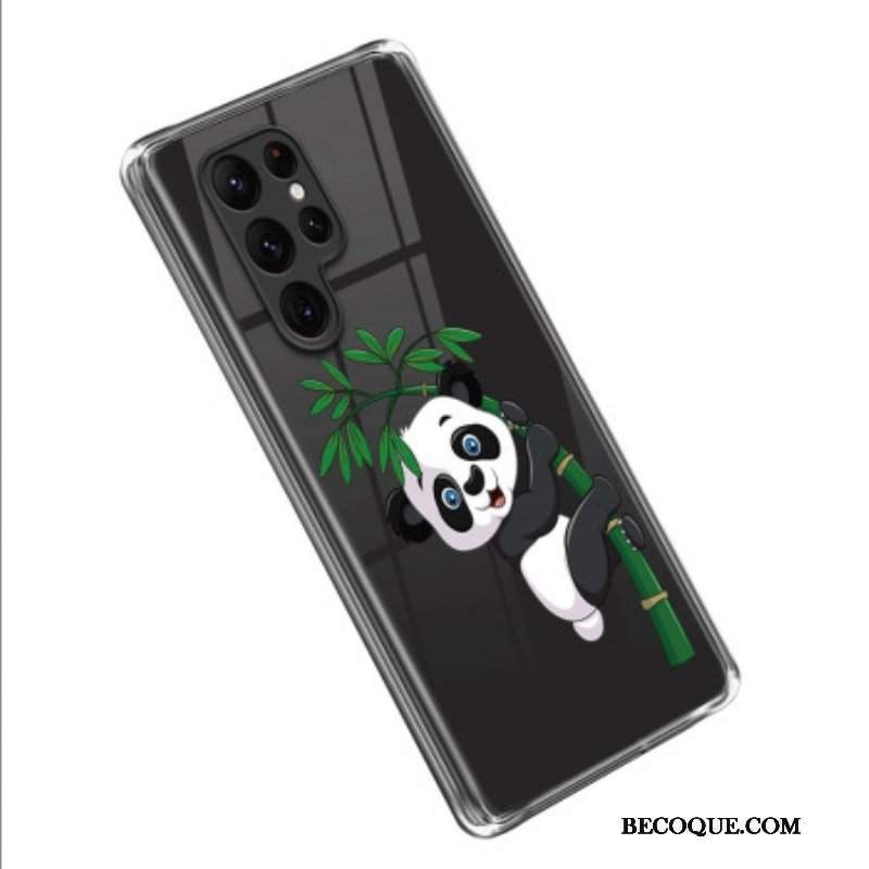 Etui do Samsung Galaxy S23 Ultra 5G Panda Bambus