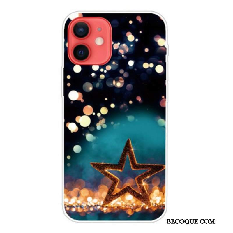 Etui do iPhone 13 Mini Elastyczna Gwiazda