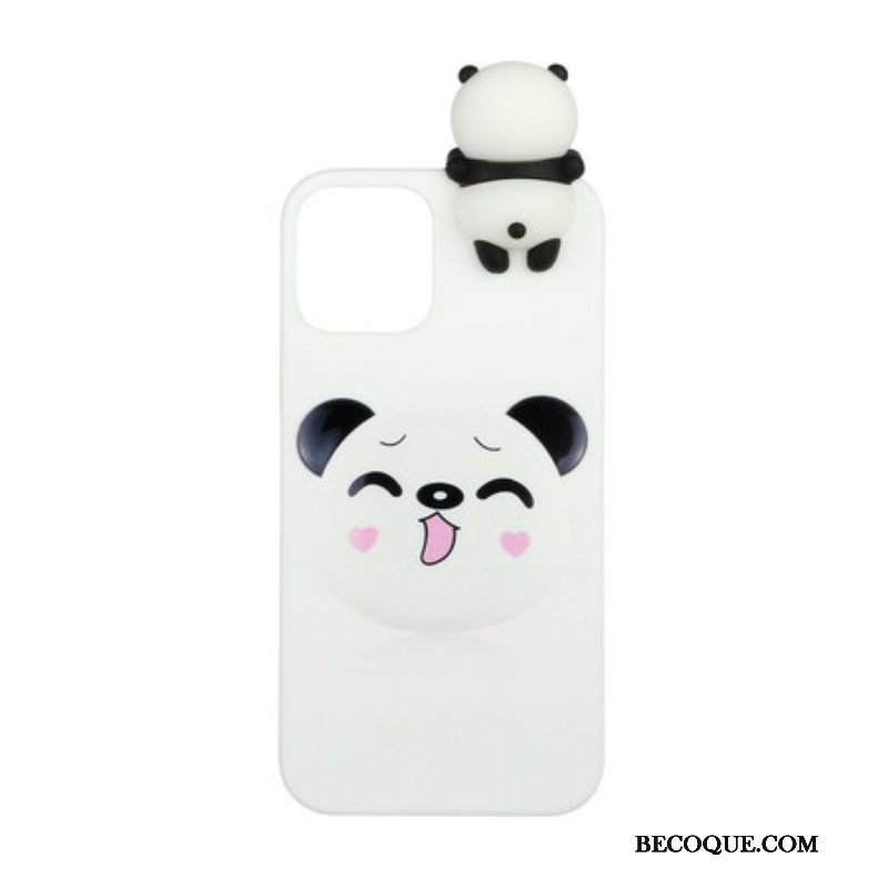 Etui do iPhone 13 Mini Fajna Panda 3d