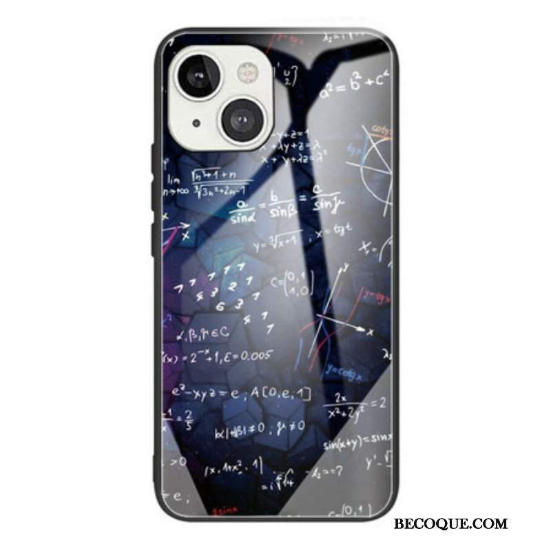 Etui do iPhone 13 Mini Obliczenia Matematyczne Ze Szkła Hartowanego