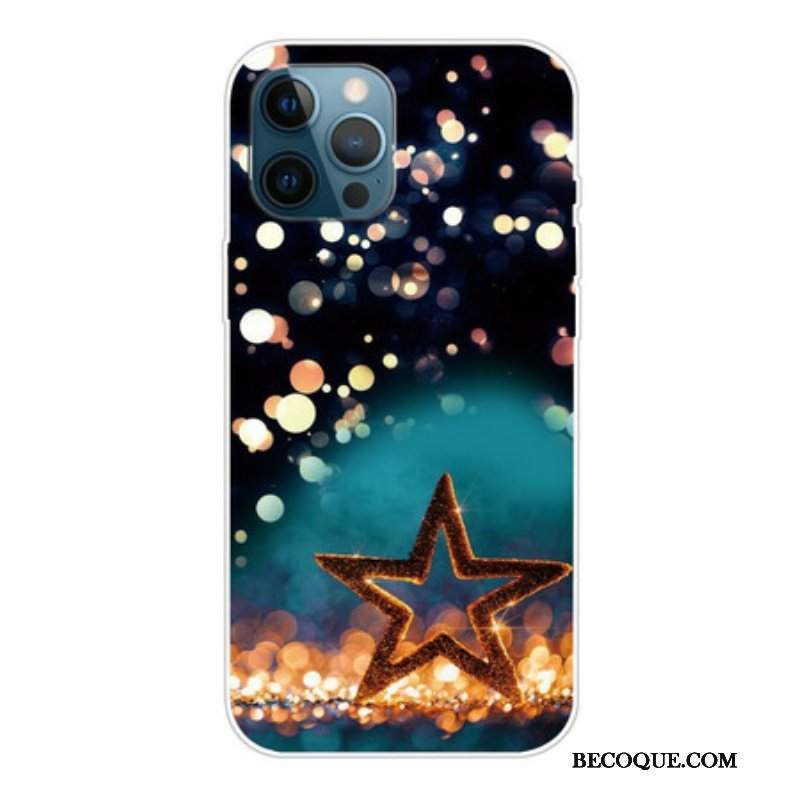 Etui do iPhone 13 Pro Max Elastyczna Gwiazda