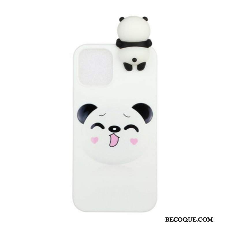 Etui do iPhone 13 Pro Max Fajna Panda 3d