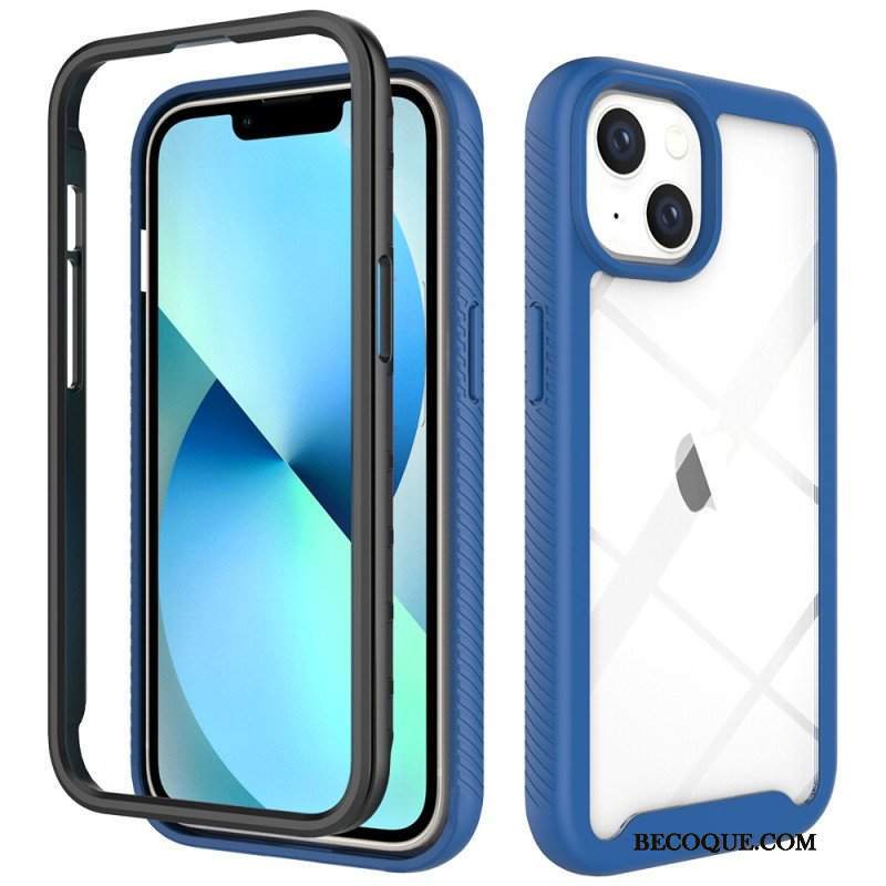 Etui do iPhone 14 Hybrydowy Zderzak Ramy