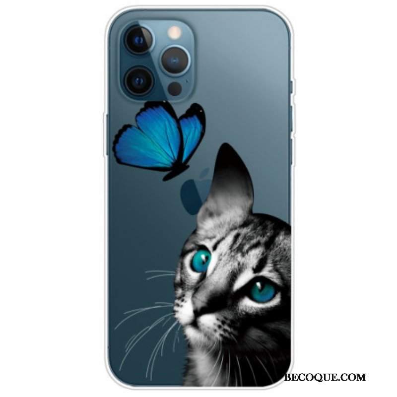 Etui do iPhone 14 Pro Max Kot I Motyl