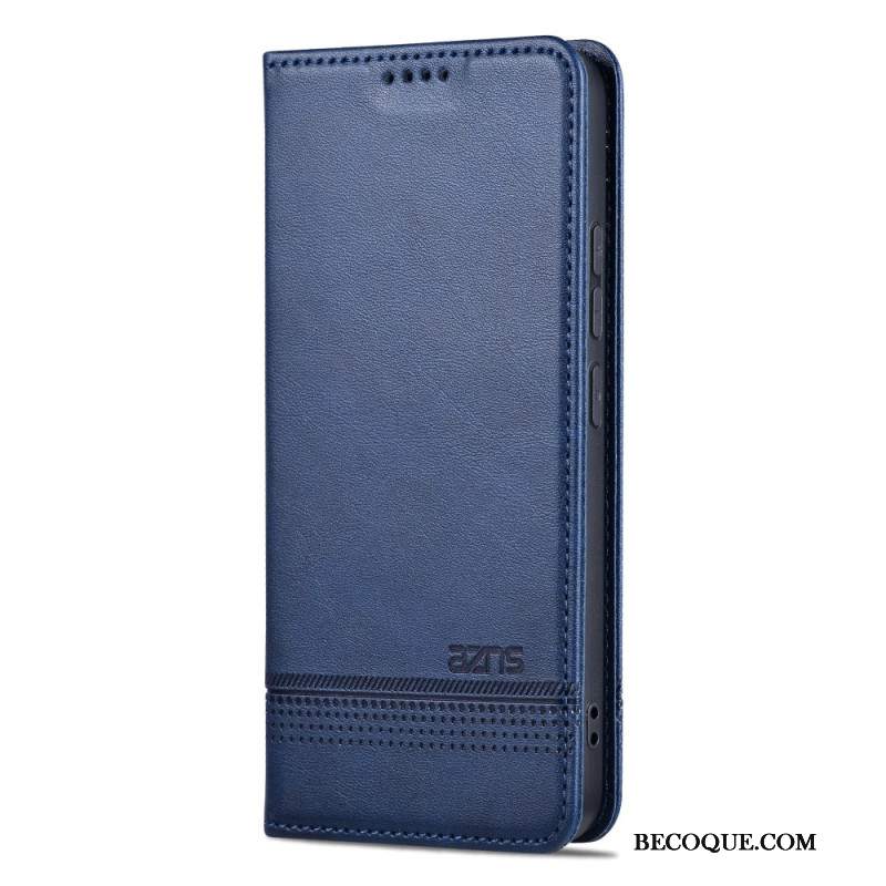 Flip Kotelot Do Xiaomi 14 Pro Sztuczna Skóra Azns Flip Kotelot Do Xiaomi 14 Pro Sztuczna Skóra Azns