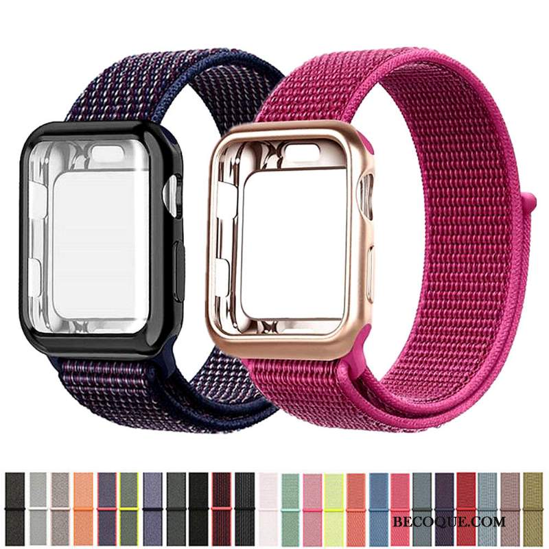 Futerał Apple Watch Series 2 Nylon Czerwony, Etui Apple Watch Series 2