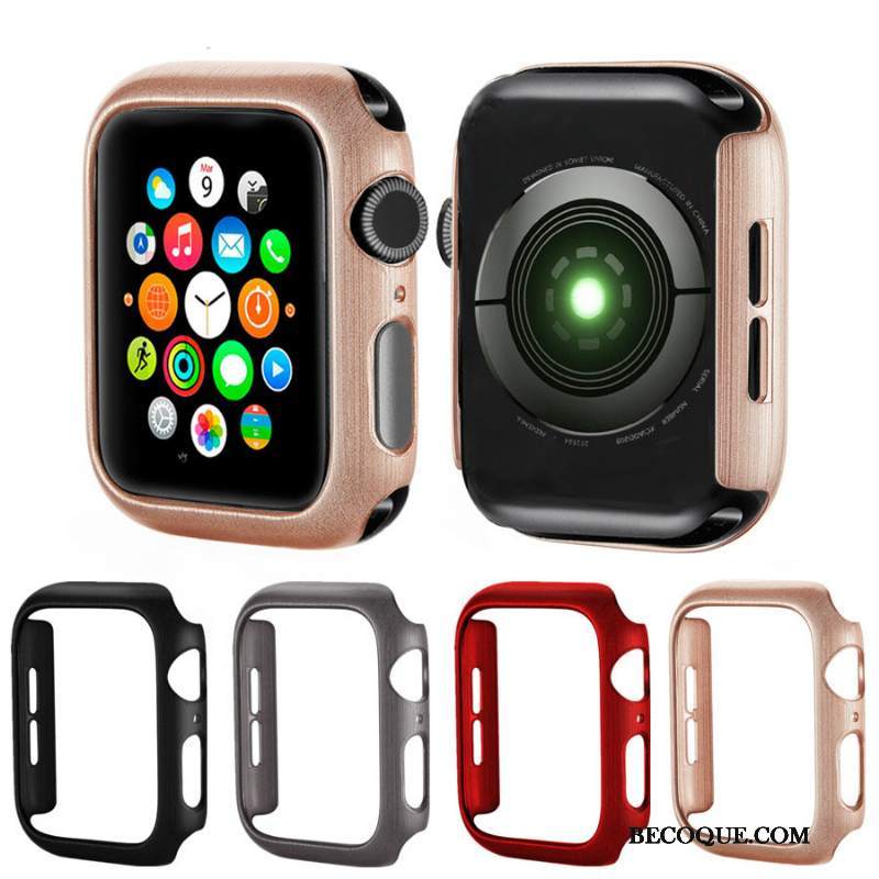 Futerał Apple Watch Series 4 Ochraniacz Różowe Akcesoria, Etui Apple Watch Series 4 Anti-fall Granica