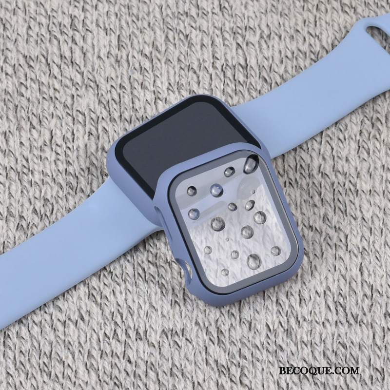 Futerał Apple Watch Series 5 Torby Cienkie Filmy, Etui Apple Watch Series 5 Ochraniacz Niebieski Trudno