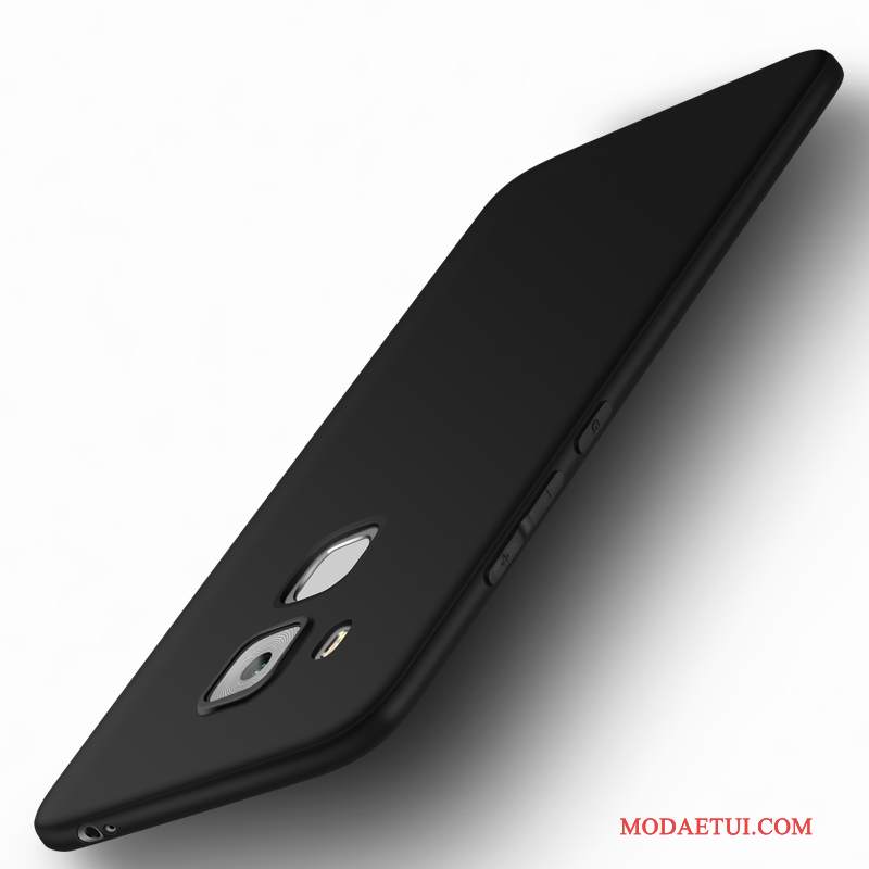 Futerał Huawei G9 Plus Miękki Na Telefon Czarny, Etui Huawei G9 Plus Silikonowe Tendencja Nubuku