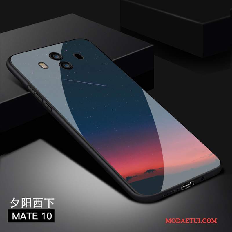 Futerał Huawei Mate 10 Kreatywne Szkłona Telefon, Etui Huawei Mate 10 Ochraniacz Tendencja Anti-fall