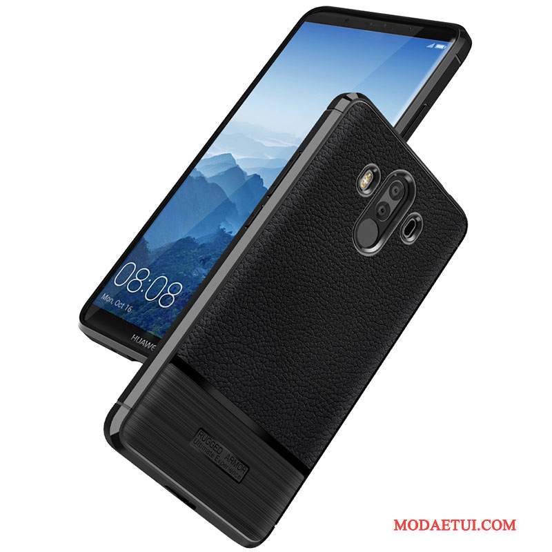 Futerał Huawei Mate 10 Pro Silikonowe Czarnyna Telefon, Etui Huawei Mate 10 Pro Torby Anti-fall